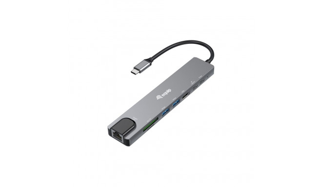 Equip USB-C 8 in 1 Multifunctional Adapter