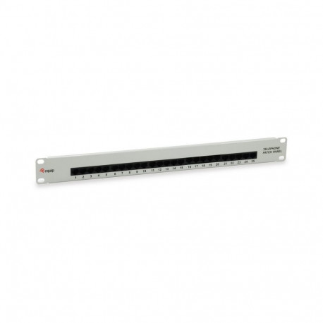 Equip jaotuspaneel 25-Port Cat.3 RJ45 ISDN, helehall
