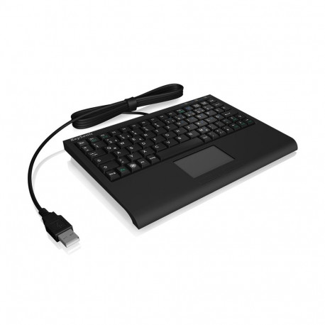 KeySonic klaviatuur ACK-3410 (US) kontori USB US English, must