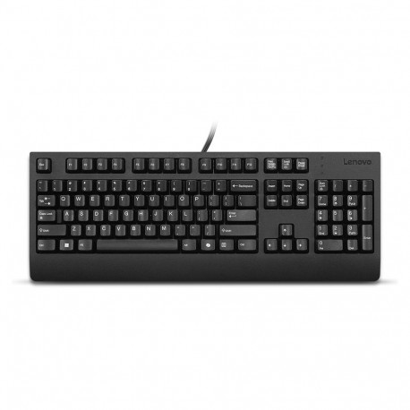 Lenovo klaviatuur Preferred Pro II USB kodu- ja kontorikasutuseks saksa paigutusega, must
