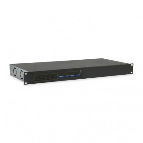 LevelOne 34-Port Fast Ethernet PoE Switch, 802.3at/af PoE, 32 PoE Outputs, 2 x Gigabit RJ45, 380W