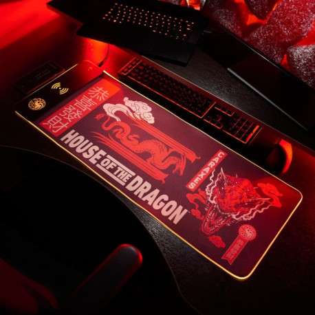 Numskull Games 154921 mouse pad Gaming mouse pad Black, Multicolour, Red
