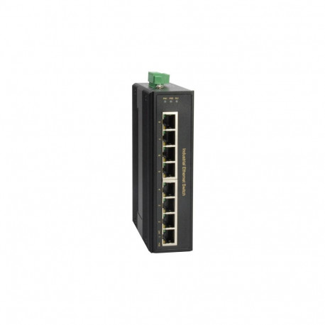 LevelOne 8-pordiline tööstuslik gigabit PoE lüliti 802.3at/af 200W -40°C kuni 75°C
