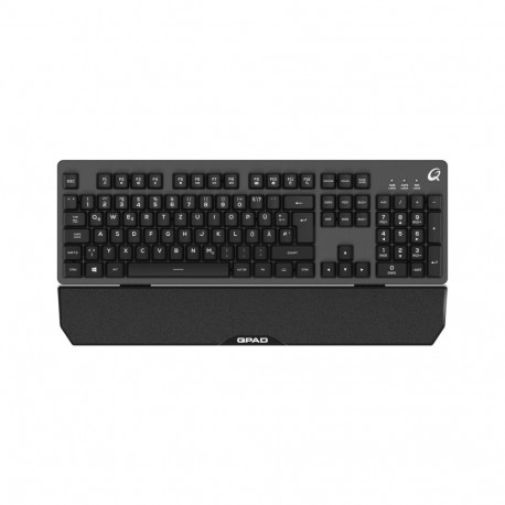 QPAD mänguklaviatuur MK-40 USB saksa QWERTZ, must