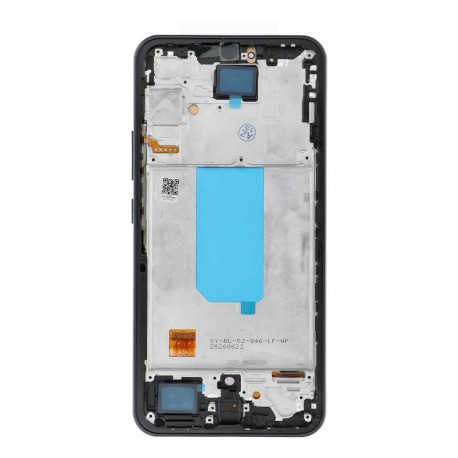 REWA lcd display for SAMSUNG A34 5G OLED black with frame