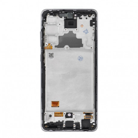 REWA lcd display for SAMSUNG A72 4G OLED black with frame