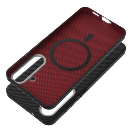 Case for Samsung A27 KEVLAR compatible with MagSafe black