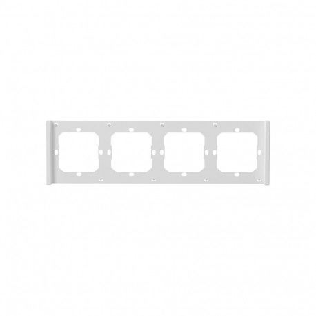 Frame for switch M5 80 quadruple 4-fold SONOFF M5-4C-80-FW (white)