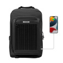 Rockbros H51 Cycling Backpack with Solar Panel - Black