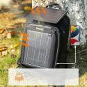 Rockbros H51 Cycling Backpack with Solar Panel - Black