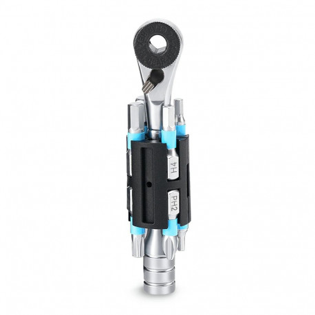 Rockbros TG-8601 Bicycle Multitool S2 Ratchet Cylindrical Housing - Black