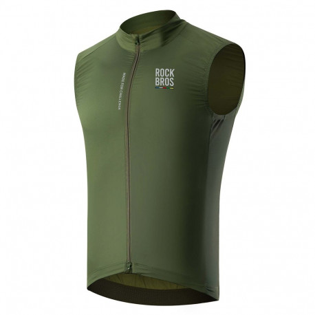 Rockbros TLMJ003-01 ROAD TO SKY men's lightweight breathable cycling vest L - green