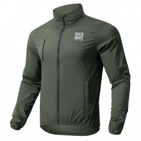 Rockbros TLWT002 ROAD TO SKY L Bicycle Windbreaker - Green