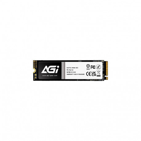SSDAGI TECHNOLOGY150xTBW ratingMTBF 1600000 hRead speed 1950 MB/sWrite speed 1200 MB/sNVMe YesPCI Ex