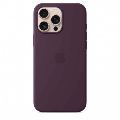 Apple iPhone 16 Pro Max Silicone Case with MagSafe - Plum MYYW3ZM/A