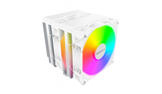 Montech NX600 ARGB Processor Air cooler 12 cm White 1 pc(s)