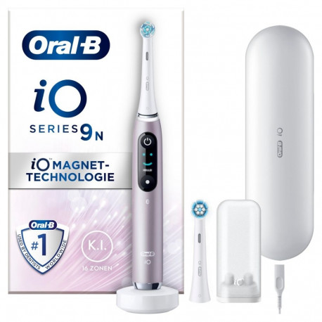 Oral-B hambahari iO Series 9n täiskasvanutele pöörlev-oksilleeriv, roosa