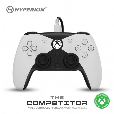 Hyperkin mängukontroller Competitor Xbox, valge