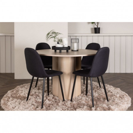 Söögitoa komplekt OLIVIA&POLAR laud ja 4 tooli