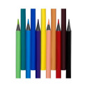 COLOURED PENCILS TRIANGULAR 12 COL