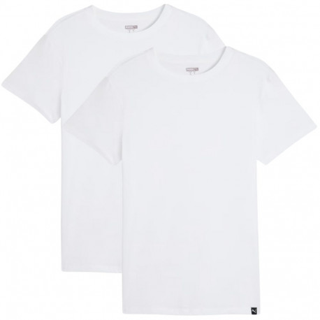 Koszulka męska Puma Everyday Crew Neck Tee 2 szt. biała 947245 02