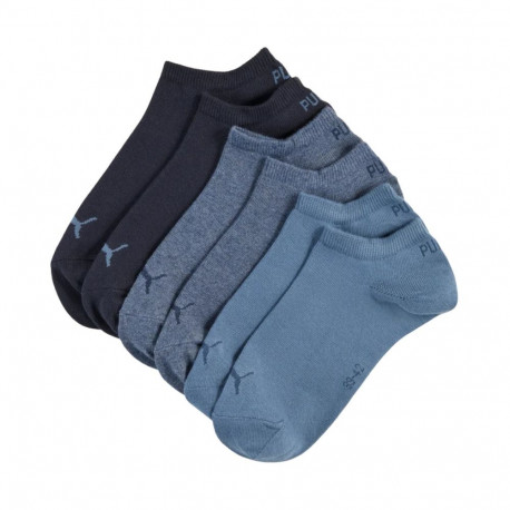 Skarpety Puma Sneaker Plain 3 pak granatowe, niebieskie 938624 22 39-42