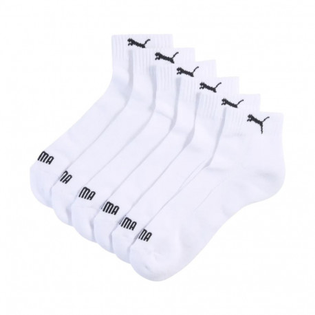 Skarpety Puma Cushioned Quarter 3 pak białe 938581 02 35-38