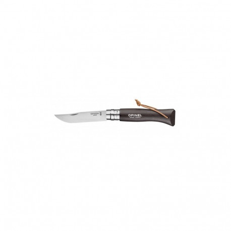 Opinel Trekking nr 8 roostevaba teras, tumepruun