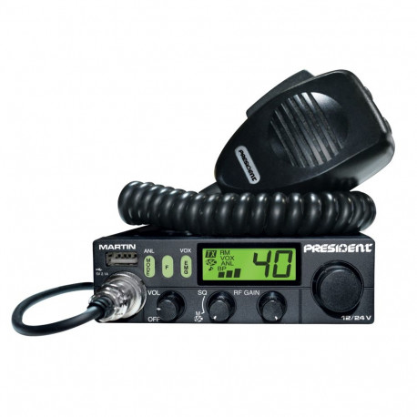 Autoraadiosaatja President Martin  AM/FM 12/24V