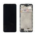 LCD + touch panel Samsung A17 5G original with frame