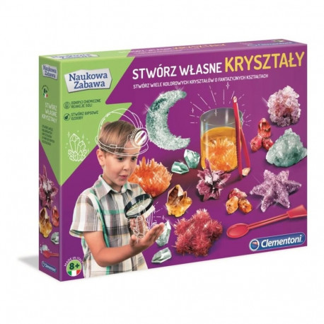 Clementoni kristallide valmistamise komplekt