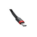 Baseus Cafule USB cable 2 m USB C Black, Red