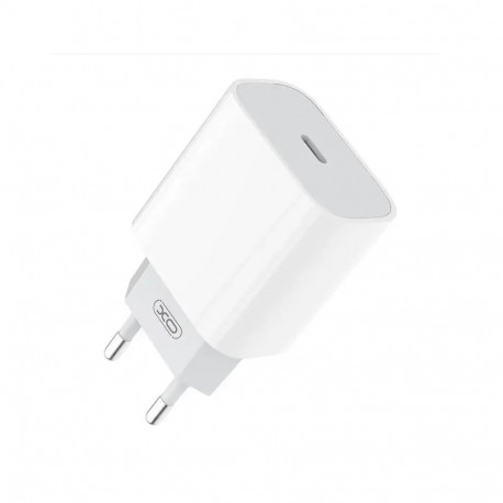 XO L77 reisilaadija | 20W | PD | USB-C | valge