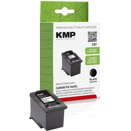 KMP C87 ink cartridge black compatible with Canon PG-540 XL
