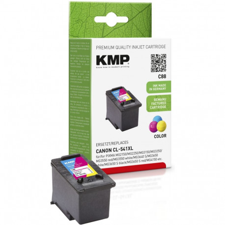 KMP tindikassett C88 ühilduv Canon CL-541 XL, värviline