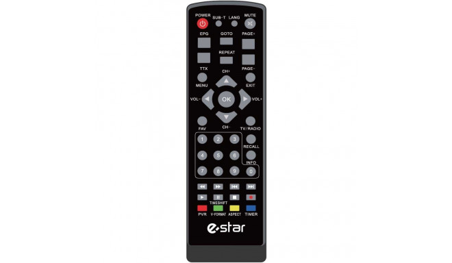 eSTAR STB T2-535/536 Black
