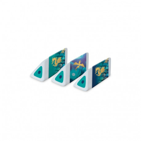 Kustukumm Pyramid Dragon, Maped, assortii