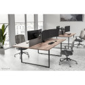 Desk mount for 3 monitors 10-27"