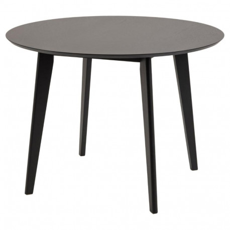 Söögilaud ROXBY Ø105 cm, matt must