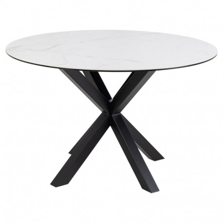 Söögilaud HEAVEN Ø119 cm, valge