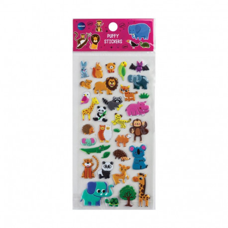 DECORATION STICKERS PUFFY 86680