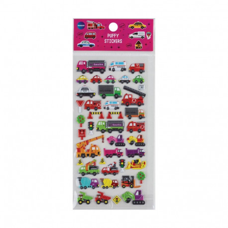 DECORATION STICKERS PUFFY 86682
