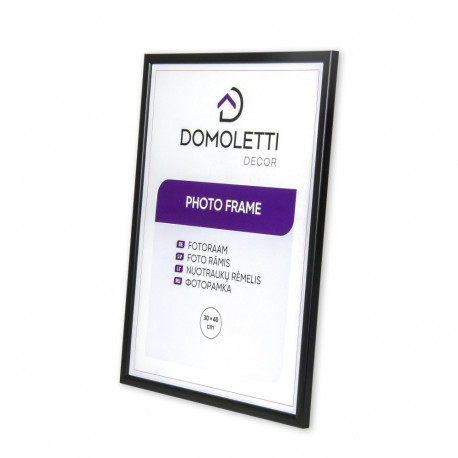 DOMOLETTI raam AURA 30x40cm, must