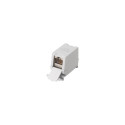 Equip Cat.6A DIN rail inline coupler, Shielded