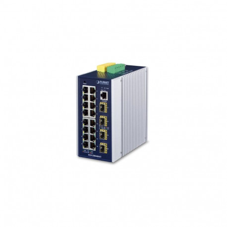 PLANET IGS-20040MT network switch Managed L2+ Gigabit Ethernet (10/100/1000) Blue, White
