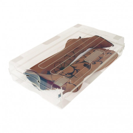 SHOE BOXBC-301 504X375X121MM CLEAR