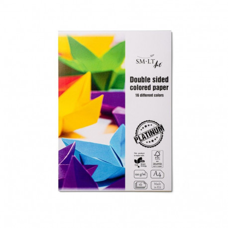 PAPER COLOR värvipaber SMLT PLATINUM A4, 16 värvi