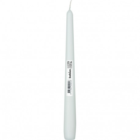 TABLE CANDLE 24.5 CM WHITE