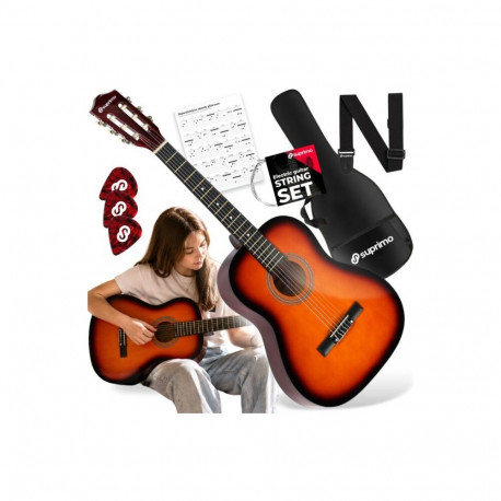 SUPRIMO CG34 SB gitara klasyczna 3/4 36 cali sunbu