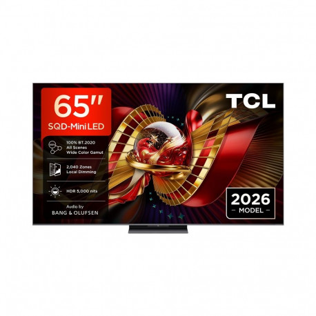 TCL nutiteler C8L 65C8L 165.1cm (65") 4K Ultra HD Wi-Fi 6000cd/m², must
